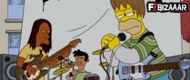 Kdo dělá grunge líp? Homer Simpson nebo Kurt Cobain?