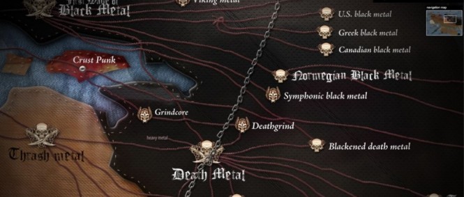 Metalová mapa, která všechno ví a všechno zná