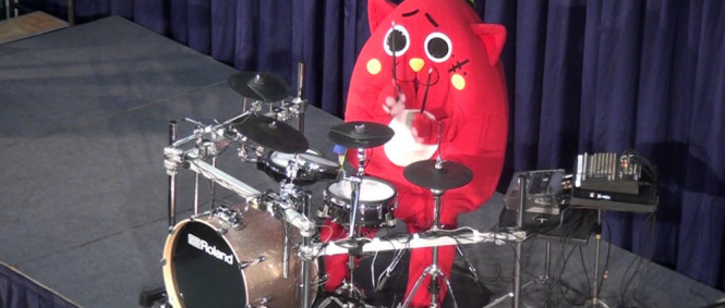 Japonský klátič bicích Nyango Star, seznamte se!