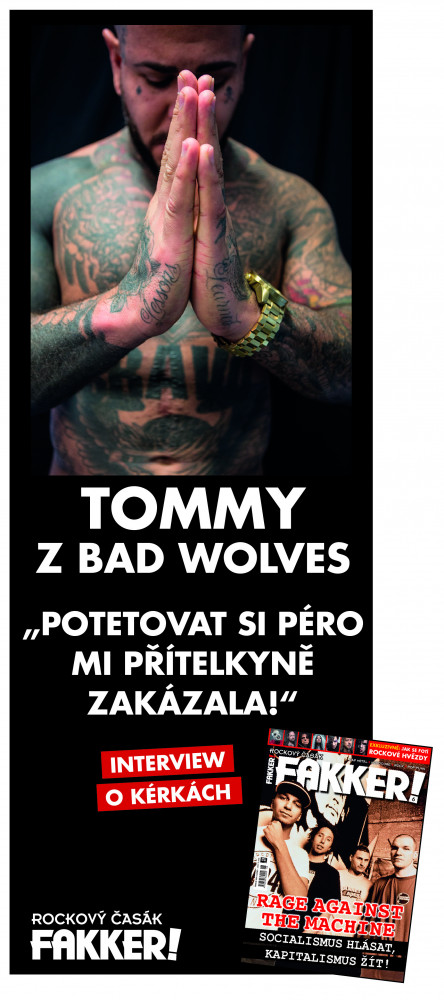 Tommy Vext - Bad Wolves F!