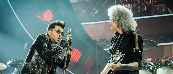 Queen + Adam Lambert, O2 arena, Praha, 17.2.2015 (fotogalerie)