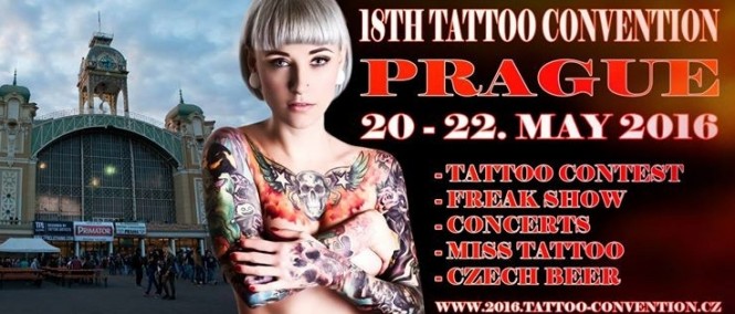 Tattoo Convention Prague startuje už za necelý měsíc