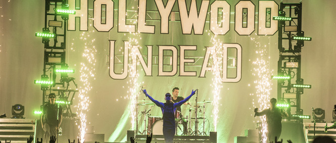 Hollywood Undead, John Wolfhooker. Tipsport Arena, 18.4.2019 (fotogalerie)