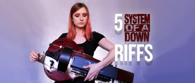 Michalina Malisz - 5 System of a Down riffs on hurdy gurdy