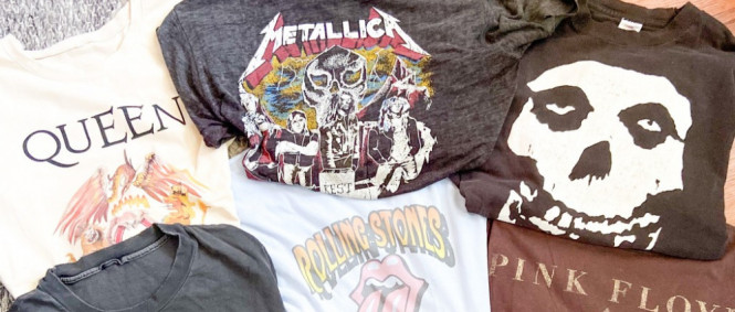 Které rockové kapely prodávají nejvíc triček? Známe odpověď!