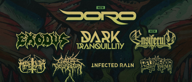 Basinfire 2025: dorazí Doro, Exodus, Dark Tranquillity i Infected Rain