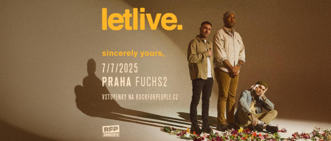 letlive. se vrací na pódia. V červenci i na to pražské