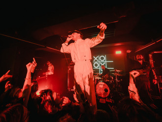 Stray From the Path, Alpha Wolf, Graphic Nature, Calva Louise, District, Praha, 31.10.2025 (fotogalerie)