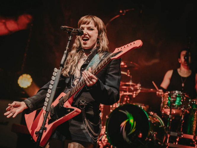 Halestorm, Bloodywood, Lucerna, Praha, 3.11.2025 (fotogalerie)