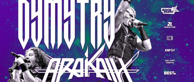 Arakain a Dymytry vyrážejí na společné turné!