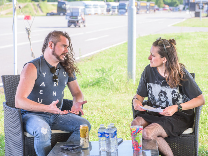 Rozhovor s Nothing More na Rock for People 2025