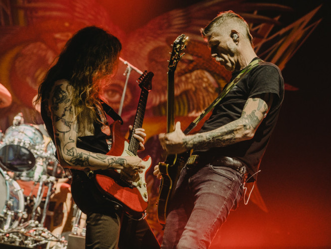 FOTO: Heavy Metal v O2 Universu. Mastodon odstartovali v Praze svoji tour