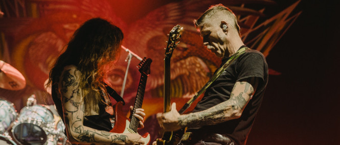 FOTO: Heavy Metal v O2 Universu. Mastodon odstartovali v Praze svoji tour