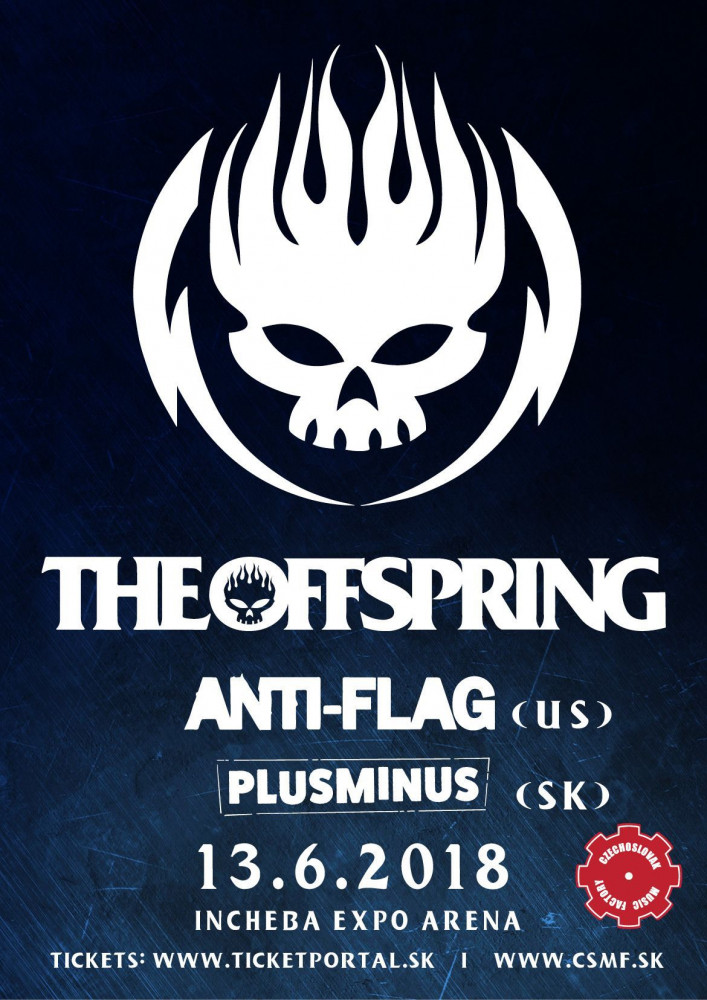 The Offspring poster Bratislava