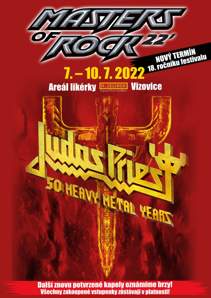Masters of Rock 2022 poster