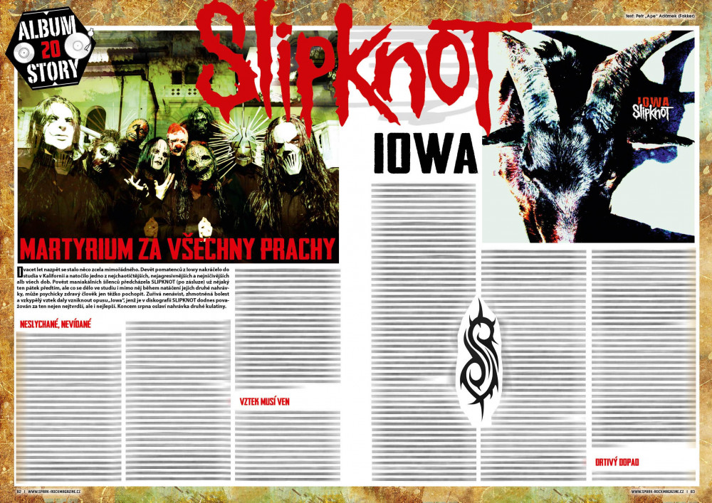 Slipknot Iowa - Spark