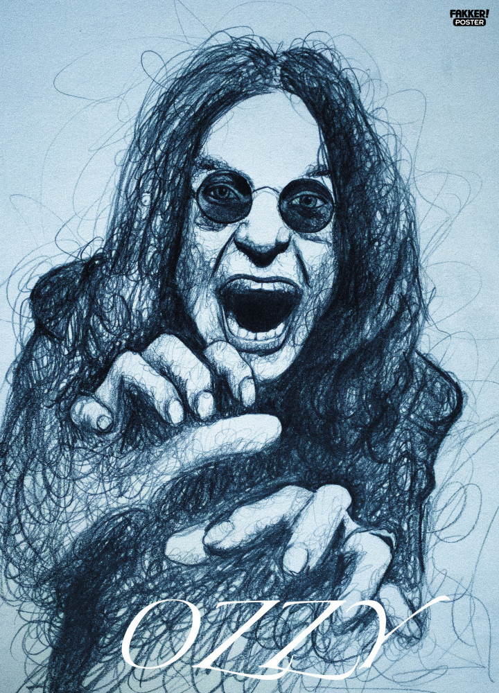 Ozzy Osbourne kresba