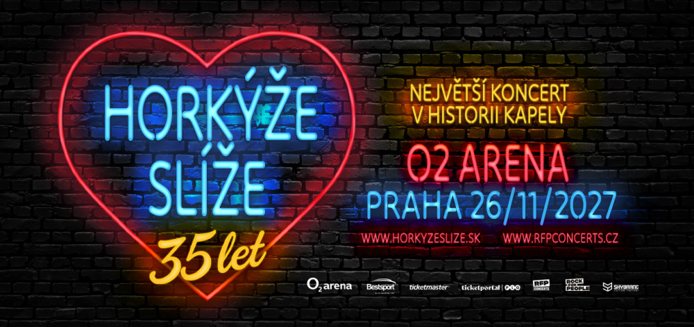 Horkýže Slíže O2 arena 2027 poster